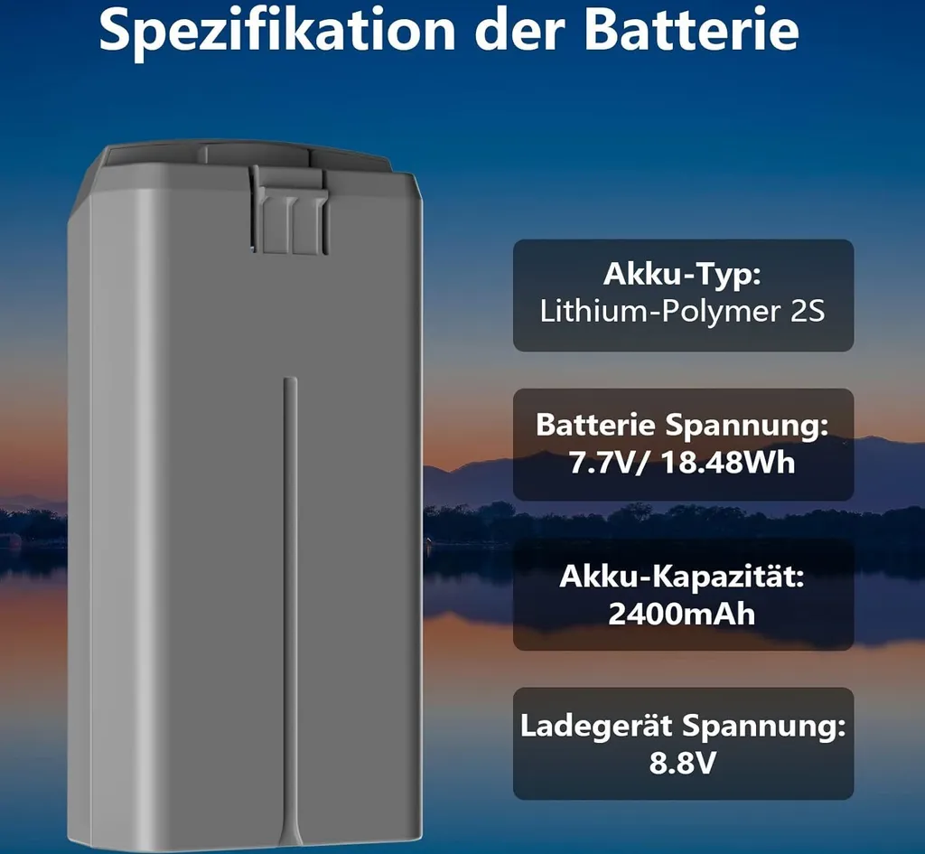 Batterie DJI Mini 2 : Solution Autonomie Faible pour Vol Prolongé - 5