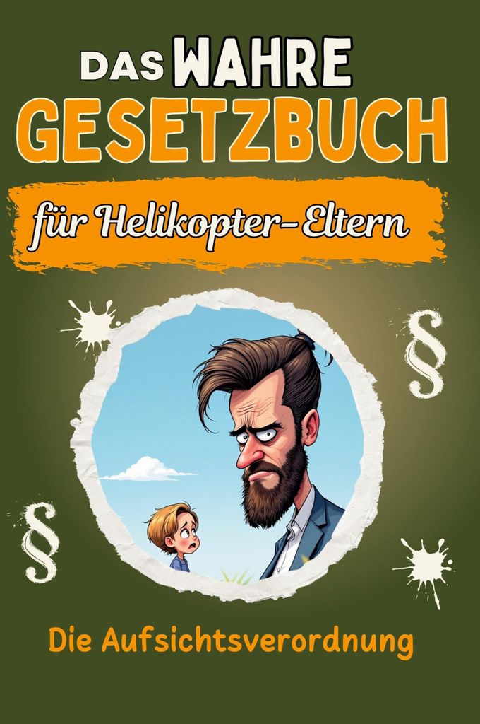 Das wahre Gesetzbuch für Helikopter-Eltern - Genial lustiges Humorbuch - das perfekte Geschenk für Weihnachten und Geburtstag