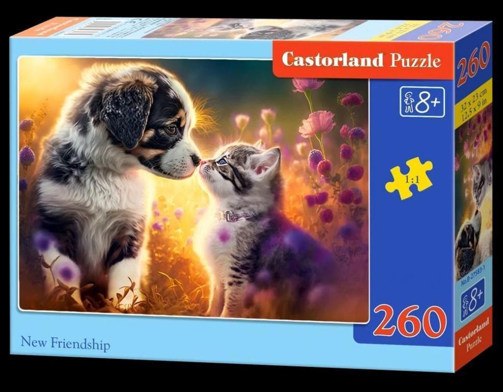 Puzzle 260 Teile Neue Freundschaft CASTOR Produktbild 