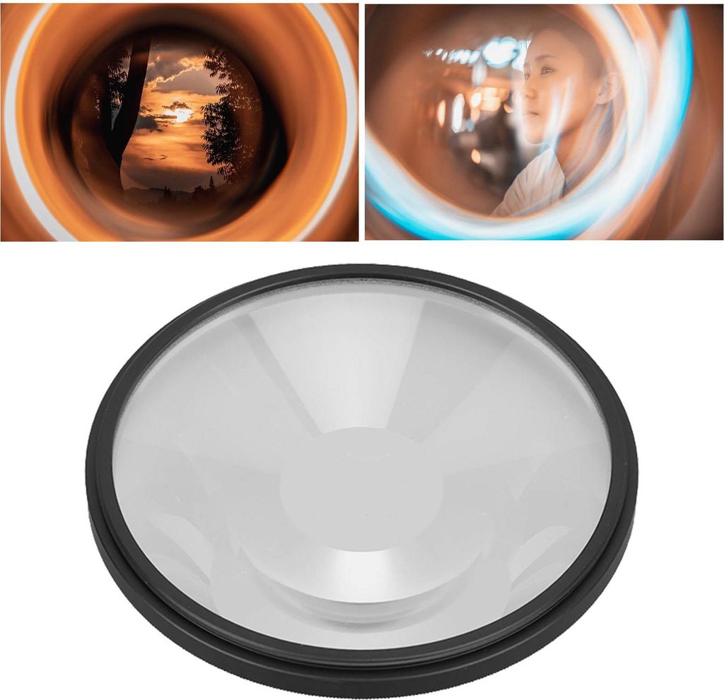 Halo-Spezialeffektfilter, MRC-Beschichtung, wasserdicht, fettbeständig, Wirbelkamera für Porträt- und Landschaftsfotografie, 72 mm