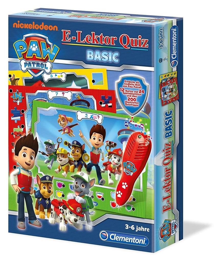 E-Lektor Quiz - Basisversie van Paw Patrol Productafbeelding 