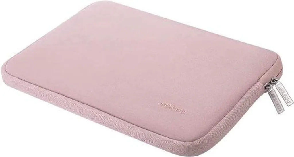 Sacoche transport ordinateur 16 pouces gris rose pour travail et fac