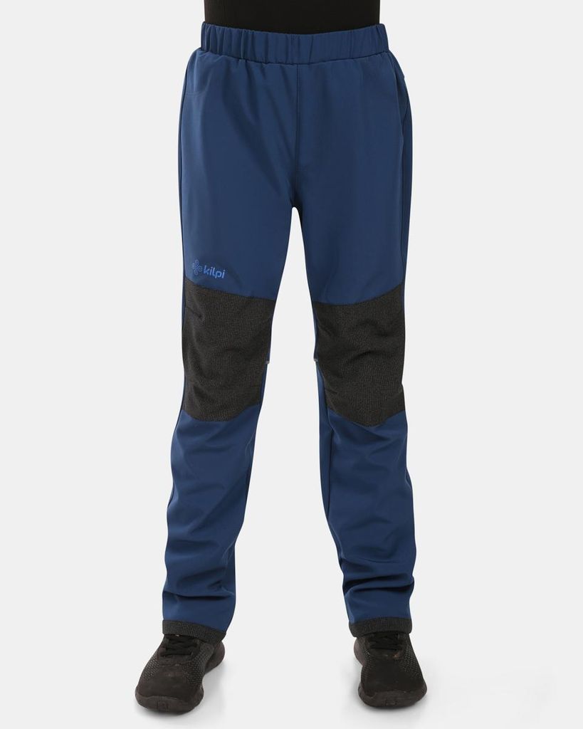 Kinder-Softshell-Outdoorhose Kilpi RIZO-J, DUNKELBLAU, Größe 134