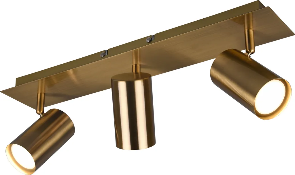 Trio 802400304 Marley Barra Oro - Faretto Soffitto 3xGU10 Robusto