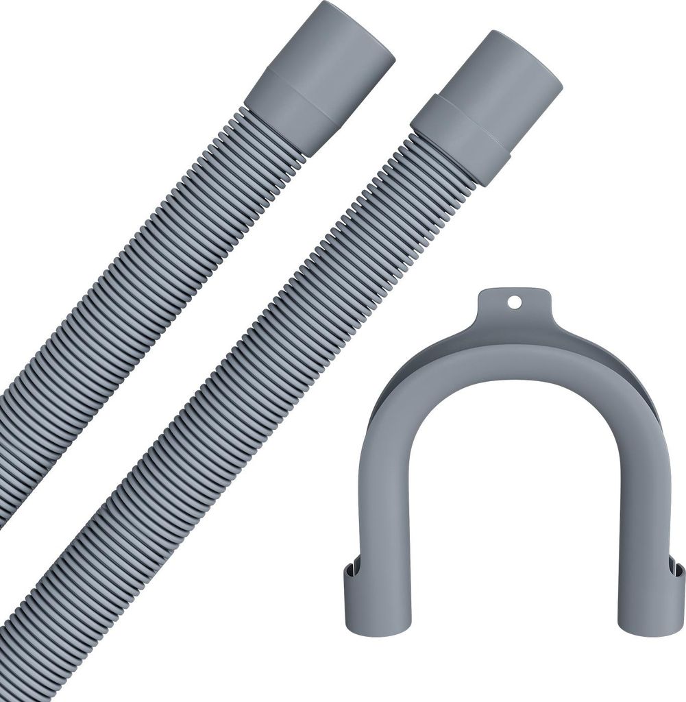 Ablaufschlauch 4m Abwasserschlauch 19/22mm Anschluss für Waschmaschine Geschirrspüler