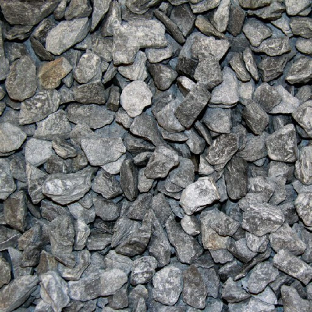 Schiefersplitt Canadian Slate Schwarz - 10-20mm 25kg / Sack Produktbild 