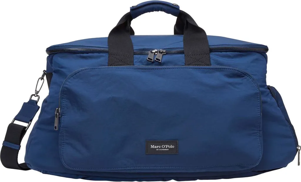 Marc O'Polo Gavis Weekender Iris Ink - Sac de Voyage Bleu Marine Chic