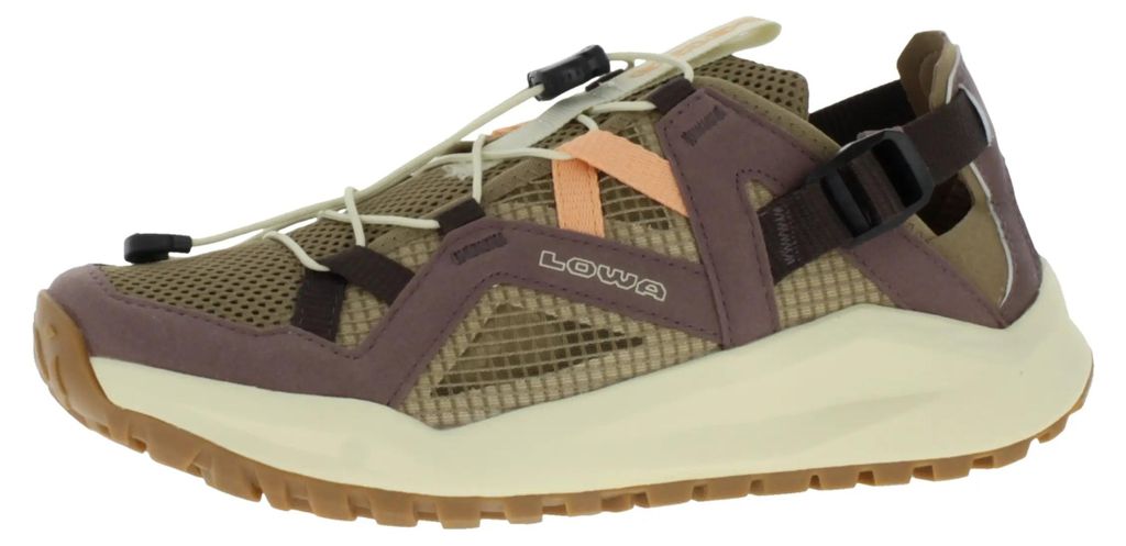 Lowa Kaloya Vent Ws atmungsaktive und praktische Freizeitschuhe mit Schnellverschluss Altrosa/Pfirsich EU 38