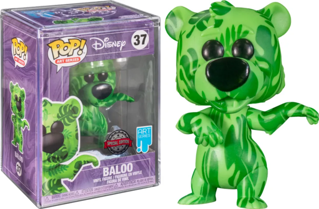 Funko Pop Baloo 37 Art Series Amazon Exclusive - Figurine Disney Vinyl