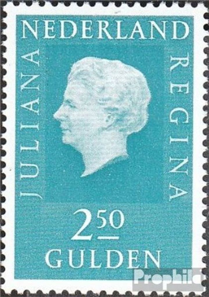 Briefmarken Niederlande 1969 Mi 922y (kompl.Ausg.) postfrisch Königin Juliana