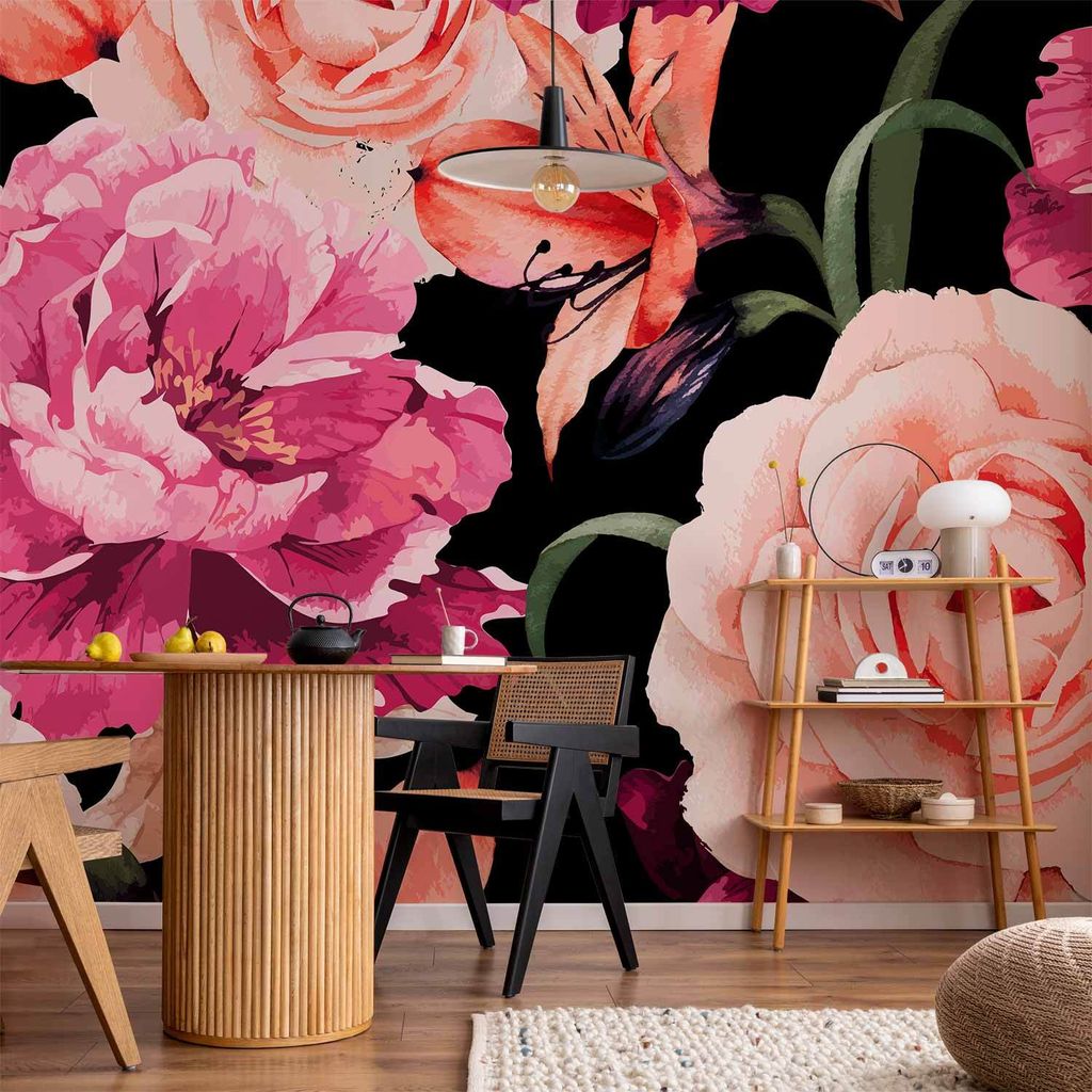 Vlies Fototapete - Roses of Love 350x256 cm Blumen b-B-0395-a-a