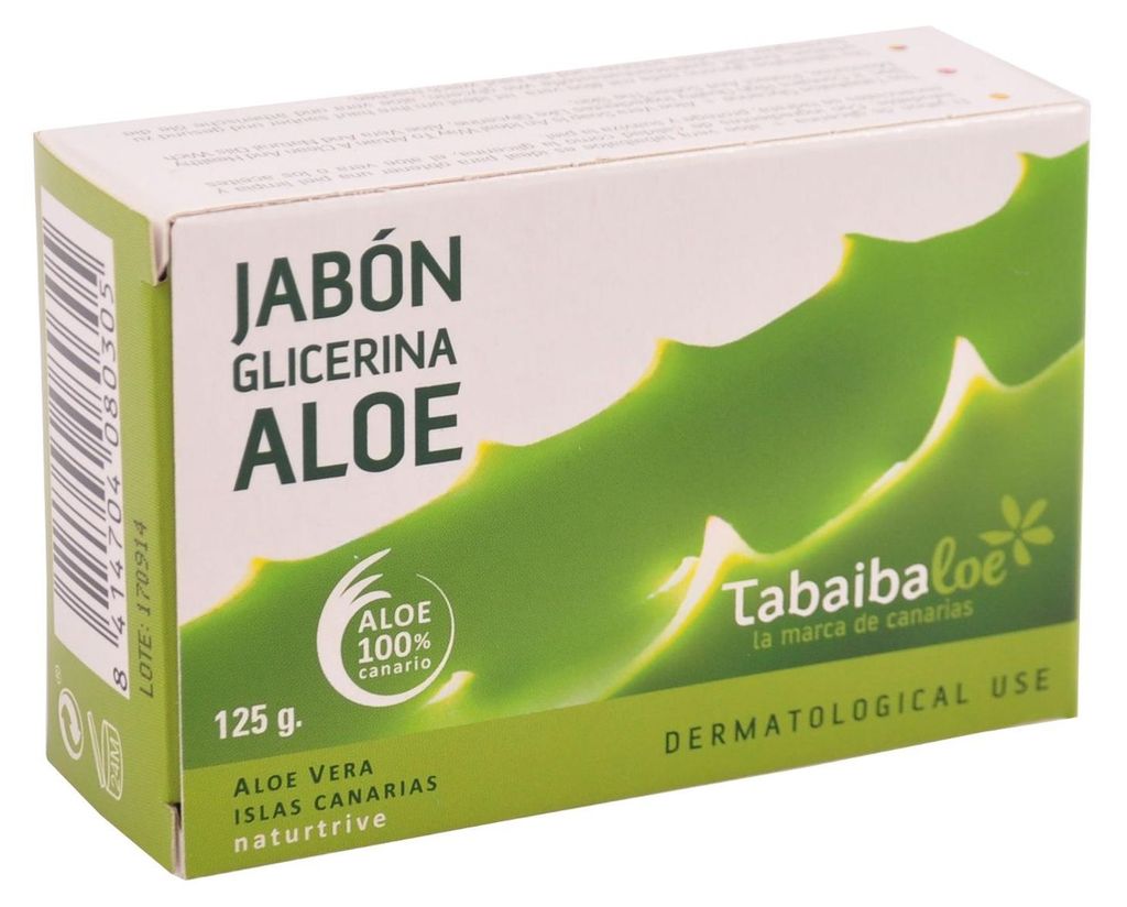 Tabaibaloe Glycerin-Seife mit Aloe Vera Pflegeseife Produktbild 