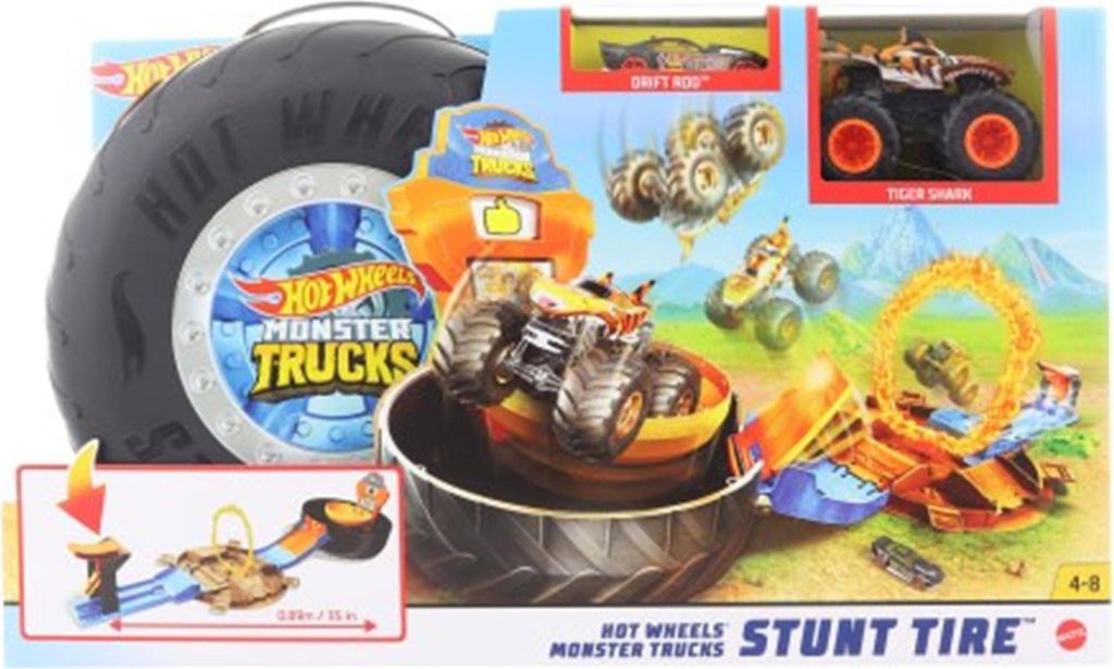 Hot Wheels Monster Trucks GVK48, Súprava vozidla a dráhy, 4 Obrázok produktu 