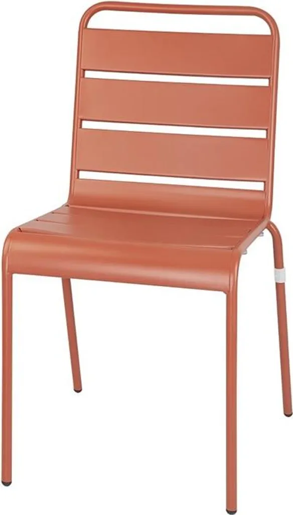 Chaises de terrasse Bolero terre cuite pour restaurant et café - Lot 4