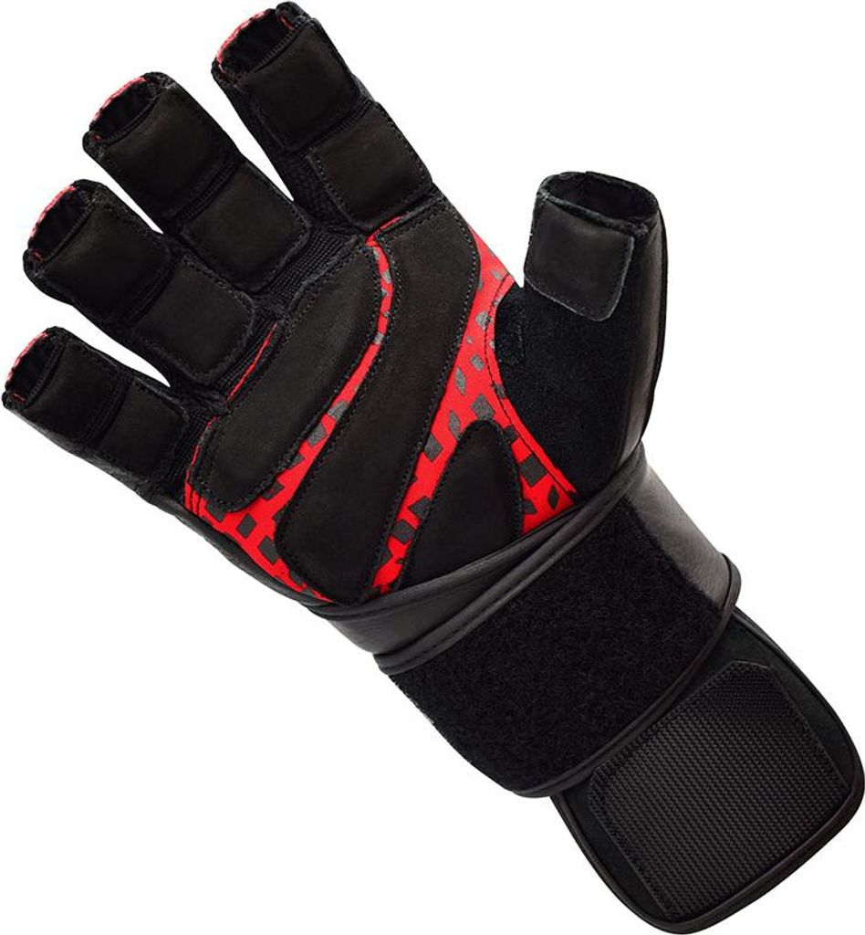 RDX Trainingshandschuhe – Verbesserte Version mit 3,5" Strap für optimalen Griff, Halt & Fokus. Ideal für Anfänger & Profis im Fitness- und Kr...
