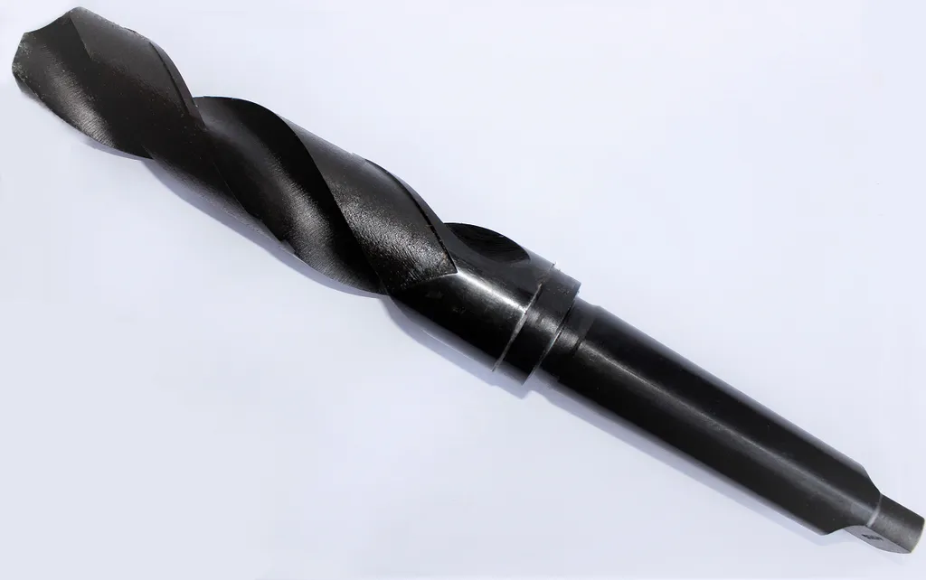 Mèche à métaux HSS 41mm DIN 345 queue cône morse pour perceuse radiale