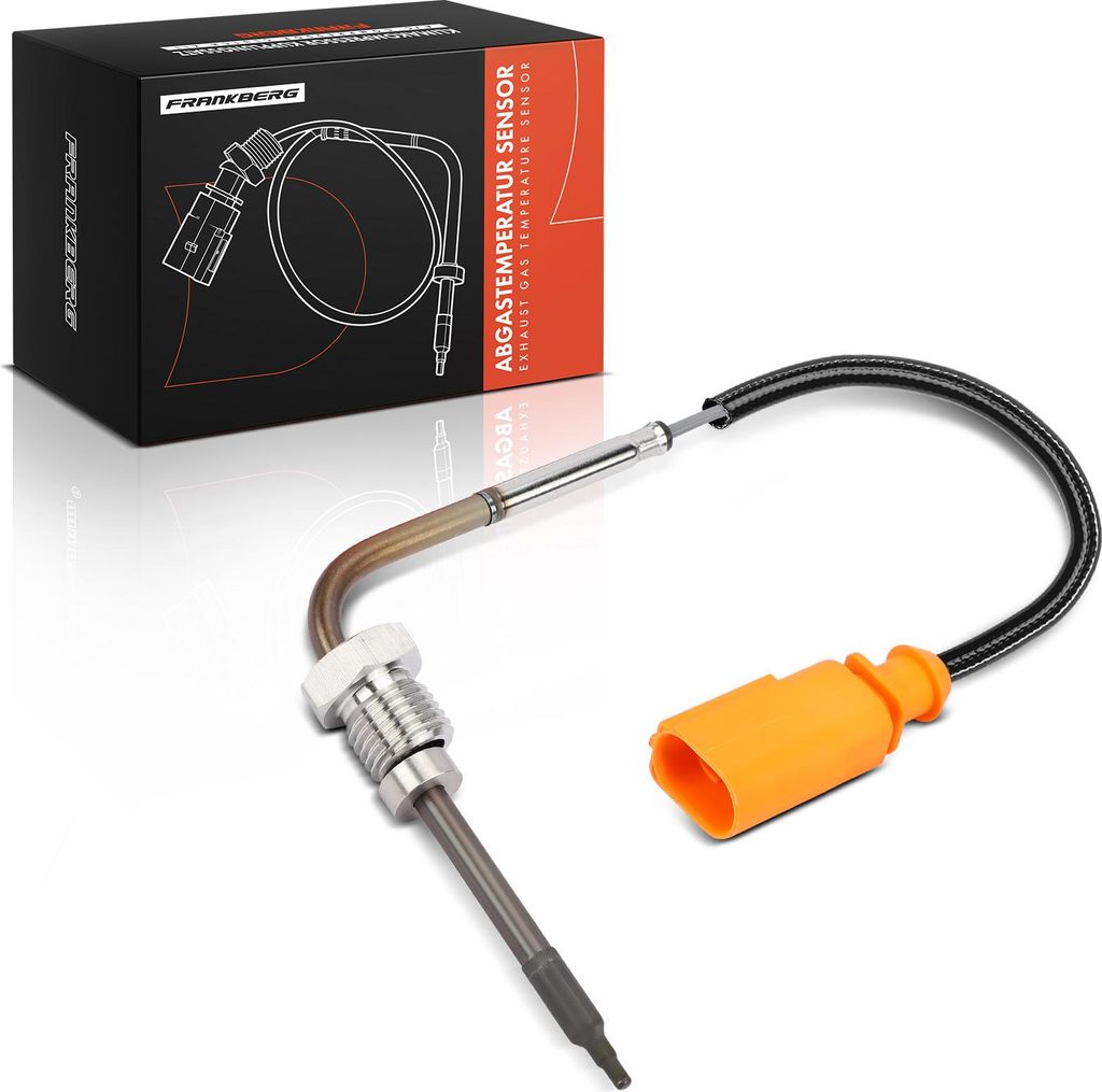 Frankberg 1x Abgastemperatursensor für Audi A6 Allroad Avant A7 Sportback Q5 Van 8RB 3.0L