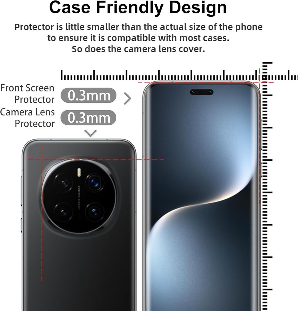 Film De Protection écran Mat 2x Pour Honor Magic 7 Pro - Anti-rayures, Anti-choc - Neuf Sous Blister