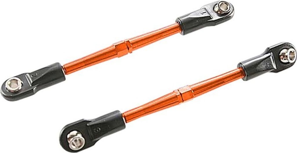 TRAXXAS Gewindestangen L/R 59mm Alu orange TRX3139T