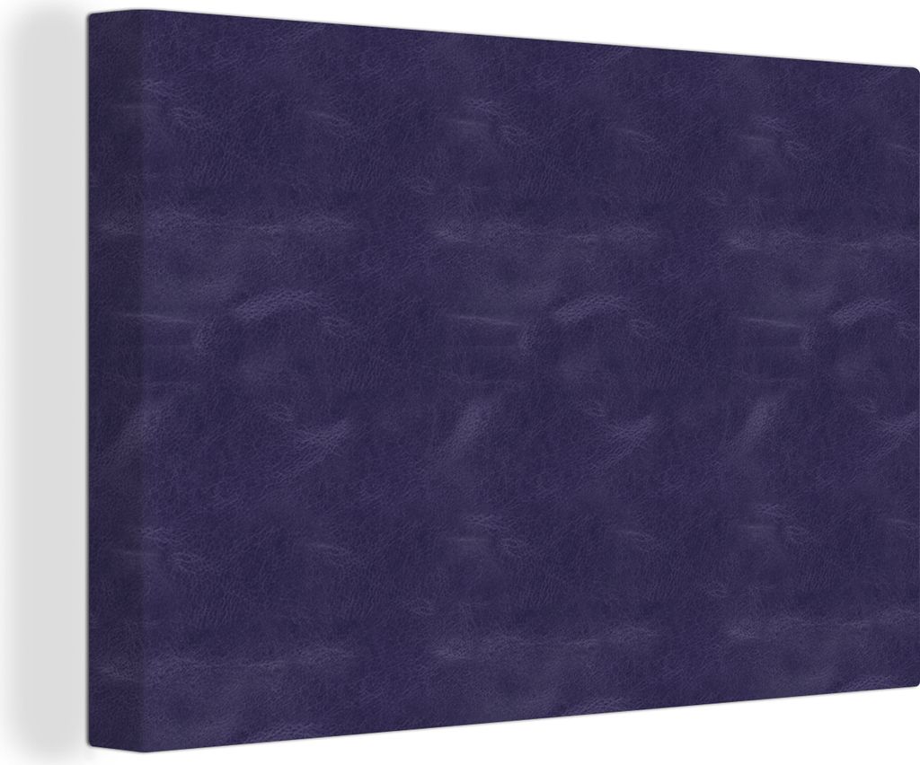 OneMillionCanvasses - Leinwandbilder - 140x90 cm, Leder - Textur - Tierhaut, Wandbilder Kunstdruck Wanddekoration - Foto auf Leinwand - Gemälde ...