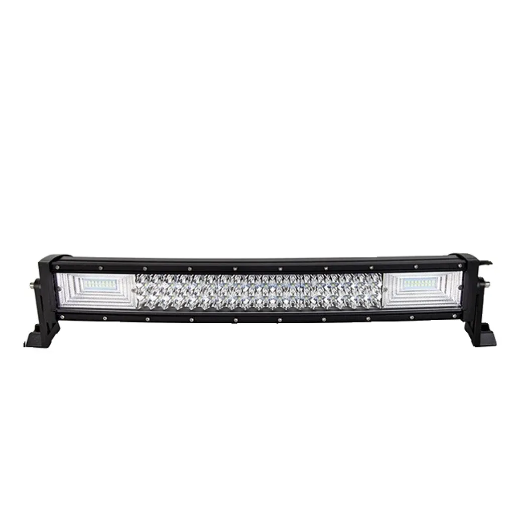 Barra LED Curva 22" Fuoristrada 7D Tripla Fila 270W Alta Luminosità