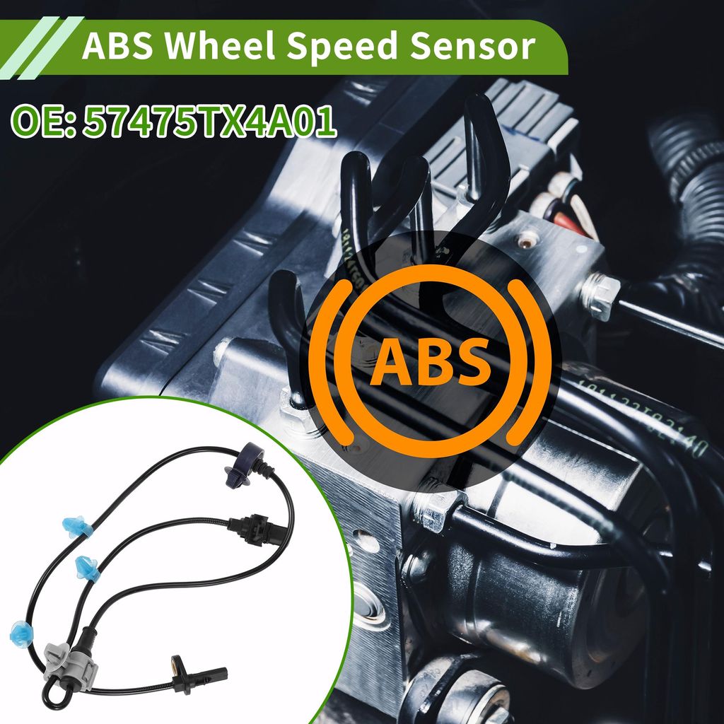 Kein. 57475TX4A01 ABS Raddrehzahlsensor für Acura RDX 2013-2018 V6 3.5L Sport Utility Hinten Links ABS Sensor Antiblockiersystem Sensor 1 Stück