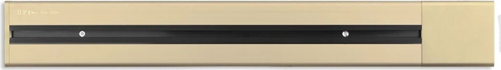 I.B.B POWER TRACK 60 sm Gold Wandmontierte abnehmbare Schienensteckdose Schienensteckdose, Büro, Küche, Zimmer, 250VAC, 8000W, 25A, Steckdosensch...