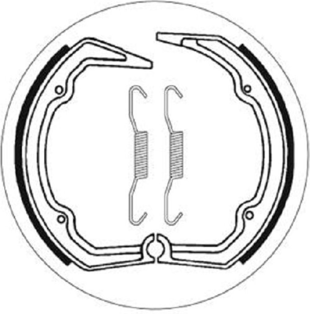 SBS Bremsbacke 2141 Maße: 220 x 25