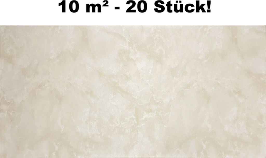 ( SPARPAKET 10qm / 20 Stück ) Wanddeko Platte Beton Imitation Wandpaneele Wandverkleidung BETONLOOK IMITATION aus Polystyrol
