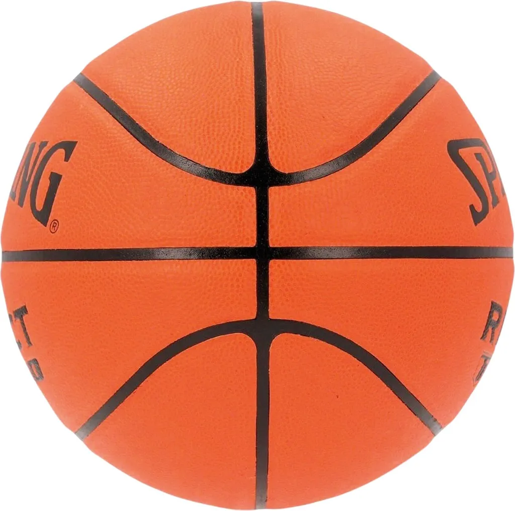Ballon de basket Spalding React TF250 durable taille 6 orange - 10