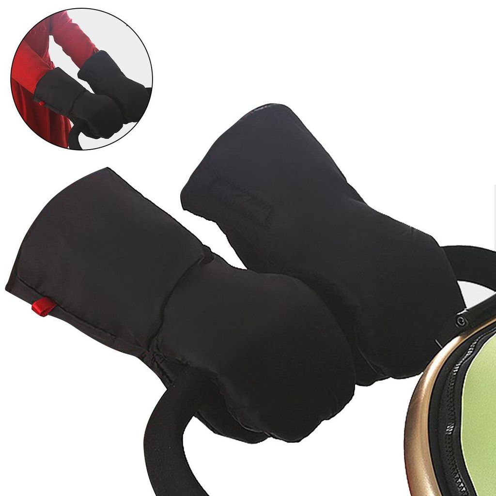 Warmer Handmuff für Kinderwagen, wasserdicht und extra dick für kalte Wintertage