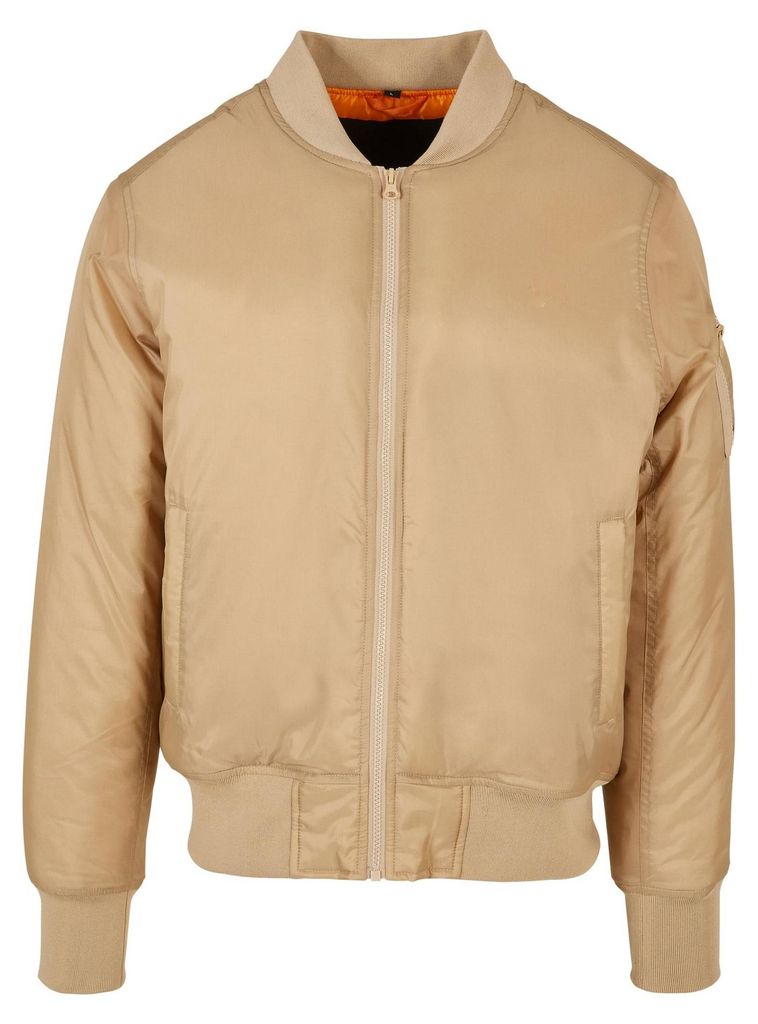 Build Your Brand - Bomberjacke für Herren LT3300 (3XL) (Union-Beige)