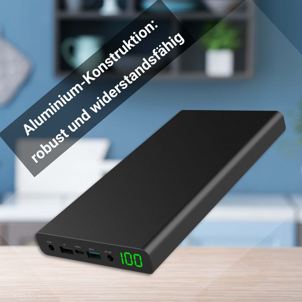 XORO MPB 3000 - Mobile Powerbank, 30.000 mAh Li-Ionen Produktbild 12