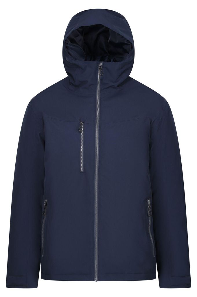 Regatta Professional - Jacke, wasserfest für Herren RG10010 (S) (Marineblau/Mittelgrau)