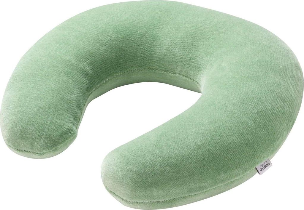 Nackenkissen Reise salbei 28x27x8,5 cm Baumwolle Produktbild 
