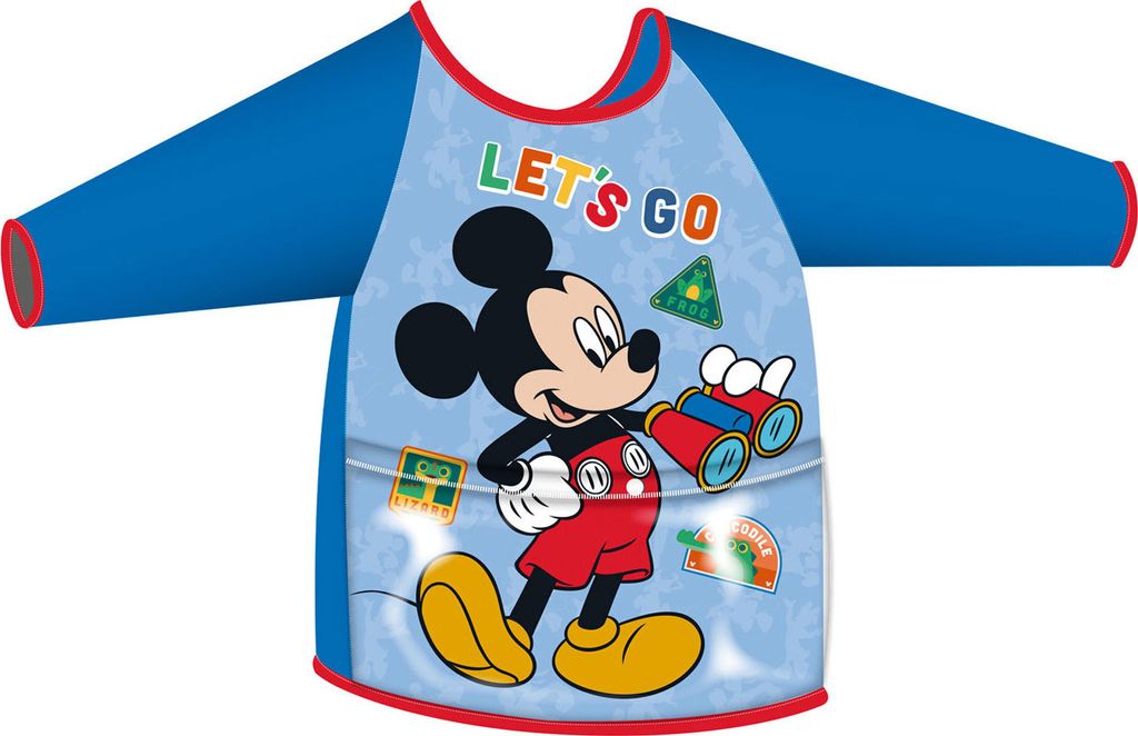 Grembiule artigianale Disney Topolino con tasca per bambini Immagine del prodotto 