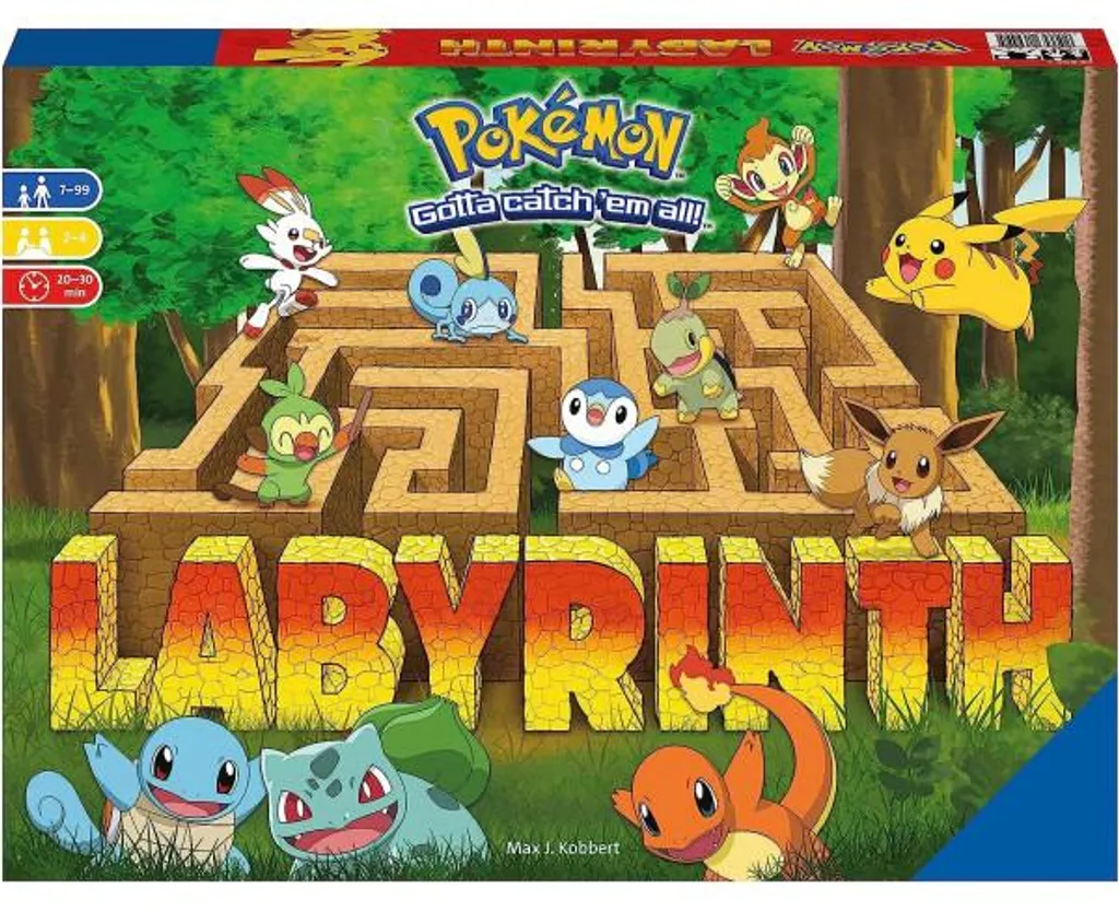 Labyrinthe Pokémon Édition Spéciale Ravensburger 26949 Jeu de Plateau