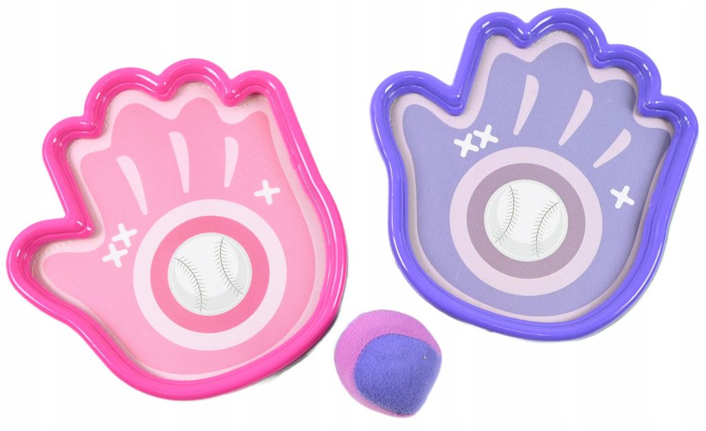 Catch Ball Klettballspiel Set | Wurfspiel mit weichem Ball | Outdoor Geschicklichkeitsspiel