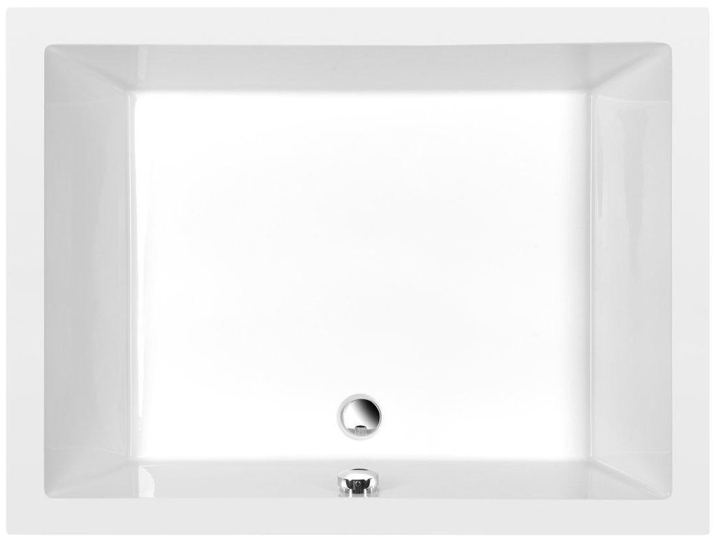 DEEP Duschwanne 120x90x26cm, tief, weiß Produktbild 