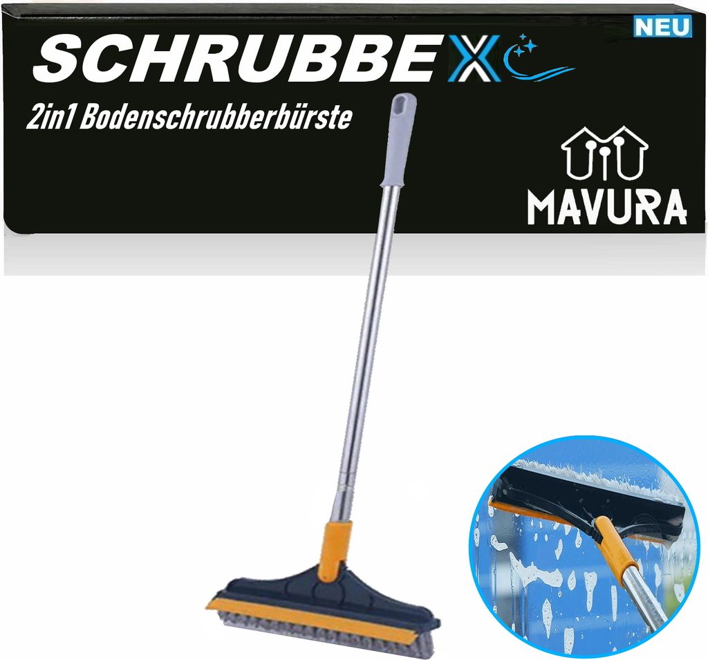 SCHRUBBEX Bodenschrubberbürste Bodenbürste Bodenwischer Bodenschrubber Bürste