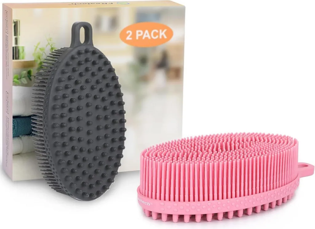 FREATECH Spazzola Corpo Silicone Bifacciale: Addio Spugne Muffose!