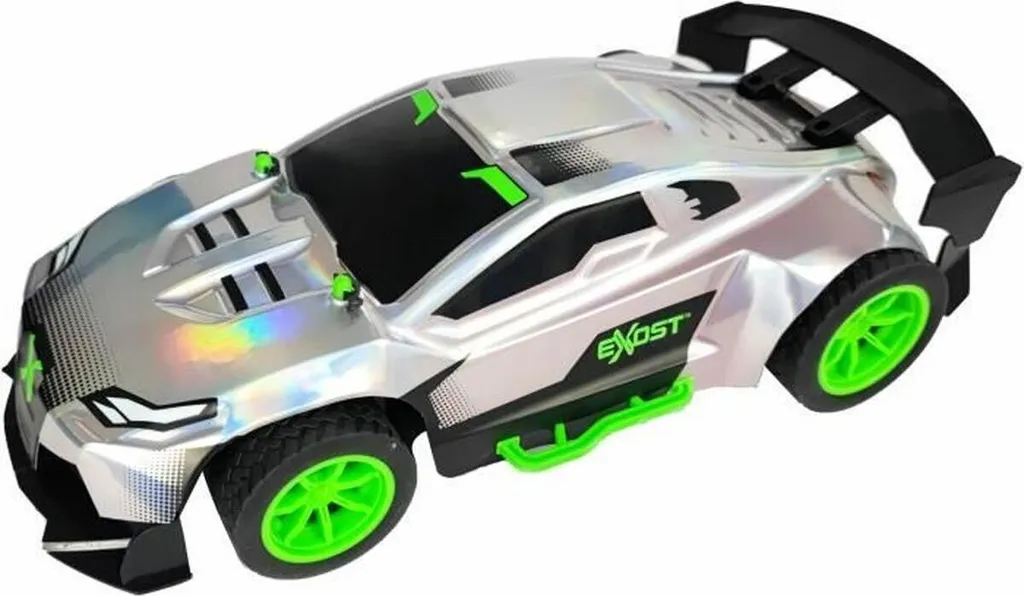 Voiture Télécommandée Exost Vert - Pneus Antichocs et Design Robuste - 4