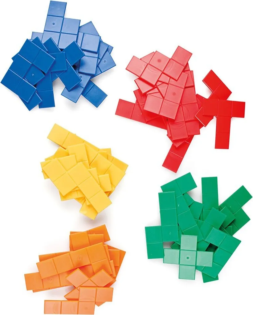 Puzzle Géométrique Pentominos Multicolore - Kit de 5 Pièces Éducatives - 3