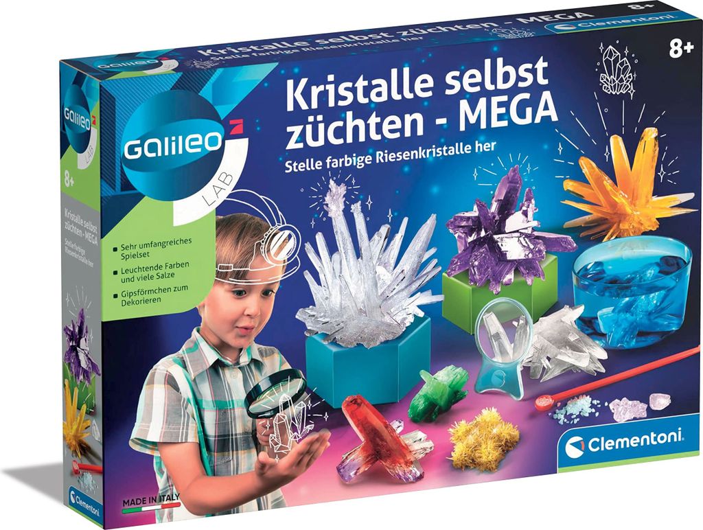 Clementoni Galileo - Vypestujte si vlastné kryštály - Mega Obrázok produktu 