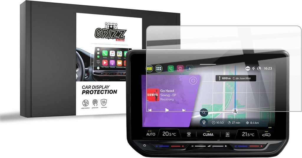 Keramische Autodisplayfolie für MAN TGE 10" (2024-2025), Grizz Protector