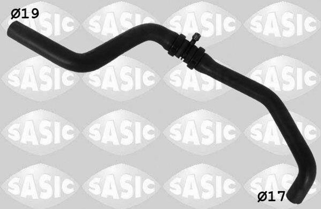 SASIC Kühlerschlauch Wasserschlauch für RENAULT Sandero / Stepway I (BS) 3404068