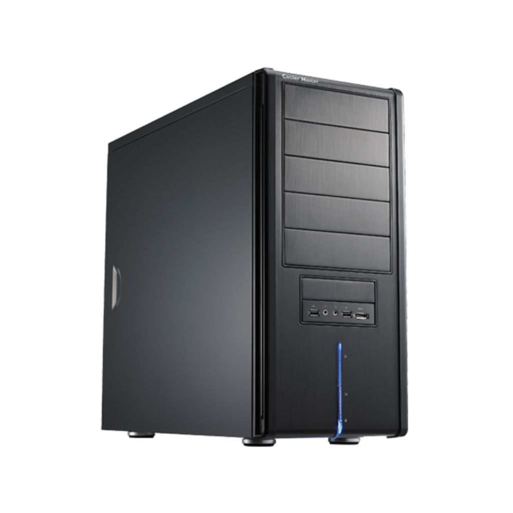 Cooler Master CM Force 500 Computergehäuse - Micro ATX, ATX Motherboard Supported - Mid-Tower - Stahl, Plastik - Schwarz - 11 x Bay(s) - 7 x Fan(s...