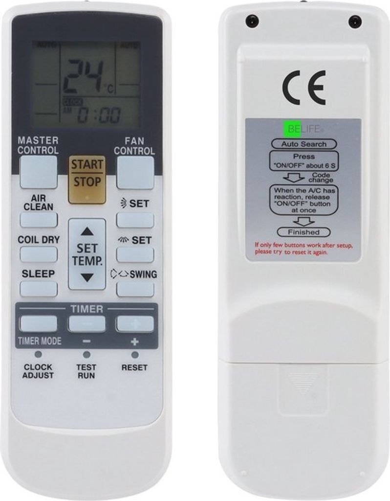 Universal Fujitsu airco / Klimaanlage Fernbedienung - Produktbild 