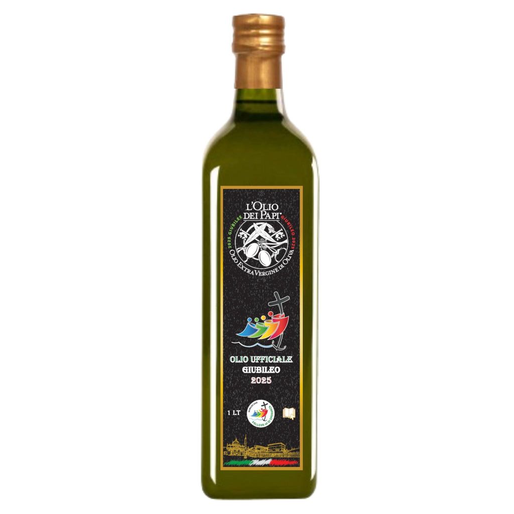 Olio dei Papi – Natives Olivenöl Extra, Italienisch, Kaltgepresst, 1L