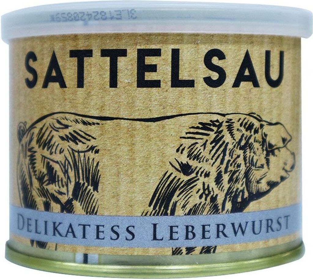 Delikatess Leberwurst vom Sattelschwein Produktbild 